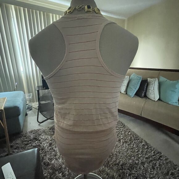 Sundry For Evereve Dress Size 1 Small The Weekender Striped Sleeveless Tank - Picture 3 of 14